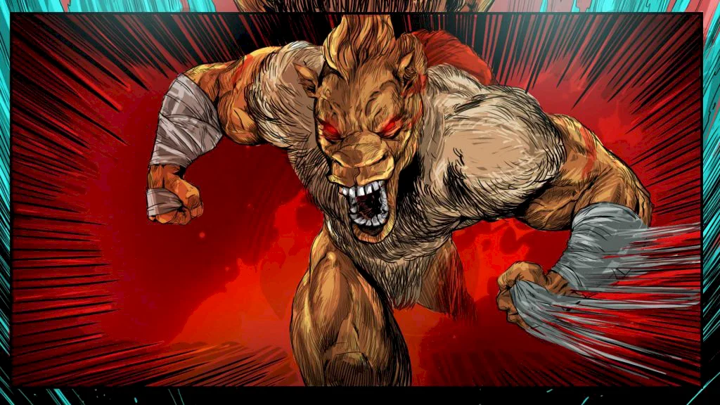Comic book background Outback