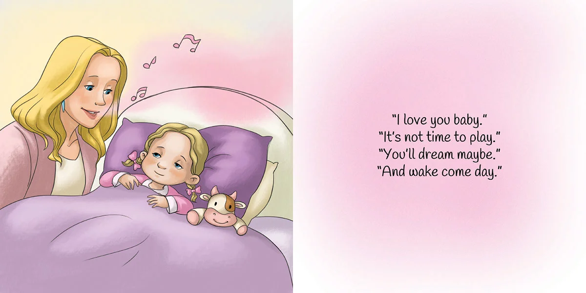 I Love you baby childrens picture book