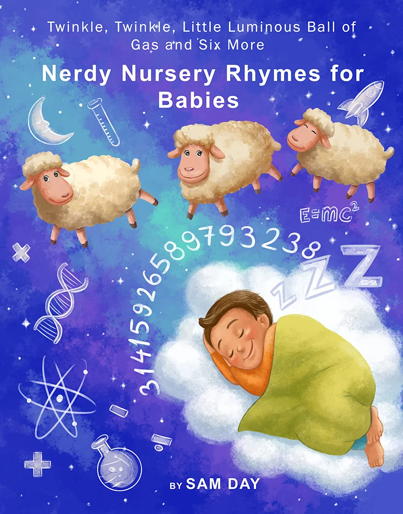 Nerdy Nursery Rhymes for babies - children's picture book