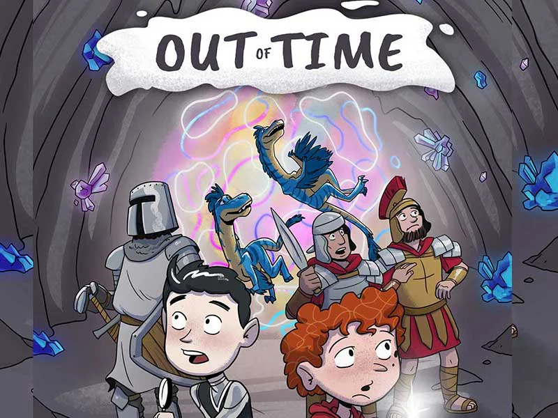 Childrens book cover illustration