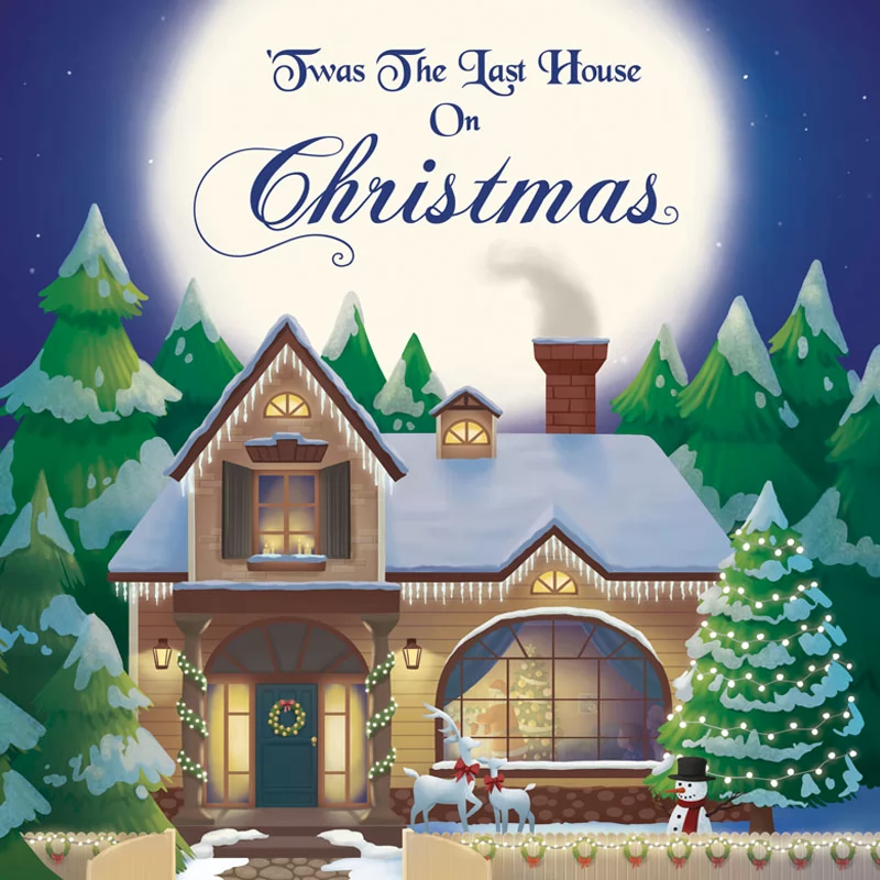 ‘Twas The Last House On Christmas Illustration
